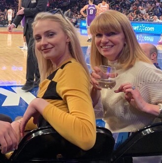 Sally Turner with her daughter Sophie Turner